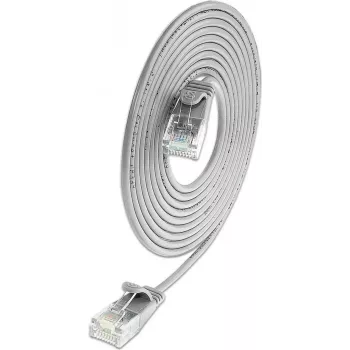 Wirewin Triotronik U/UTP Cat6 καλώδιο patch 1m βύσμα RJ45 σε βύσμα Gigabit Ethernet (PKW-LIGHT-K6 1.0)