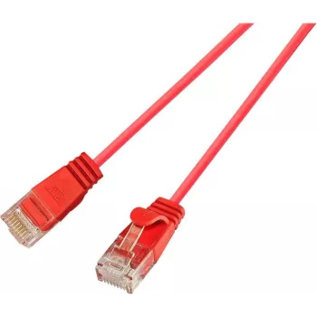 Wirewin Cat.6 Slim-Light καλώδιο patch U/UTP 1,0 m κόκκινο PKW-LIGHT-K6 1.0 RT