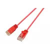 Wirewin Triotronik PKW-LIGHT-K6 1.5 RT Cat6 U/UTP καλώδιο patch, 1,5 m, κόκκινο
