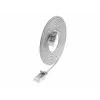 Wirewin SLIM UL6 10 GR - Cat.6 SLIM-Light καλώδιο patch, U/UTP, 10 m, γκρι (PKW-LIGHT-K6 10.0)
