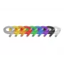 Wirewin Cat6 Slim καλώδιο patch U/FTP επίπεδο μωβ 15m PKW-STP-SLIM-KAT6 15.0 VT