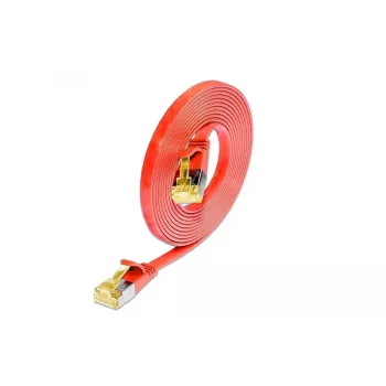 Wirewin Cat6a U/FTP Slim καλώδιο Ethernet Patch, RJ45 βύσμα αρσενικό σε βύσμα αρσενικό, κόκκινο, 3 m PKW-STP-SLIM-K6A 3.0 RT