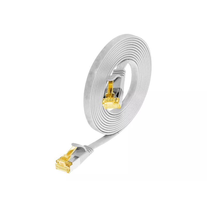 Wirewin Cat6a U/FTP Slim καλώδιο Patch 7m λευκό PKW-STP-SLIM-K6A 7.0 WS