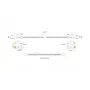 Wirewin Triotronik Cat6 U/UTP καλώδιο Patch 0,5m γκρι PKW-TOUGH-K6 0.5