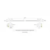 Wirewin Triotronik Cat6 U/UTP καλώδιο Patch 0,5m γκρι PKW-TOUGH-K6 0.5