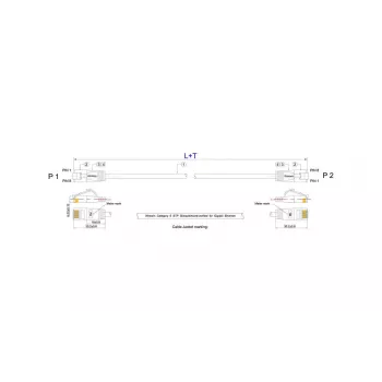 Slim Wirewin Triotronik PKW-LIGHT-STP-K6 15,0 Καλώδιο Patch Cat6 S/FTP, Βύσμα RJ45 σε βύσμα, Χαλκός, 15 m, Μαύρο