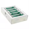 Wirewin SLIM-LS-K6A 0.1 GN 50 Καλώδιο Patch Ethernet Cat6a U/FTP Slim, 0,1m, Πράσινο, συσκευασία 50 τεμ.
