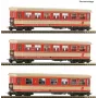 Roco 6240004 H0e 3τεμ. Σετ επιβατικών βαγονιών ÖBB