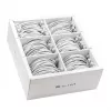 Wirewin SLIM-LS-K6A 1.0 WT 90 - Cat6A U/FTP Slim Patch καλώδιο, 1,0 m, Λευκό, συσκευασία 90 τεμ.