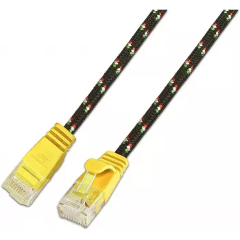 Wirewin Triotronik Cat6 U/UTP Patch καλώδιο, RJ45 βύσμα αρσενικό σε αρσενικό, 3 m, Κίτρινο PKW-TOUGH-K6 3.0 GE