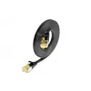 Wirewin Cat6a U/FTP Slim Patch καλώδιο, RJ45, 3m, Μαύρο PKW-STP-SLIM-K6A 3.0 SW