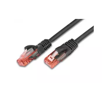 Wirewin PKW-UTP-KAT6 0,5 SW Cat6 U/UTP καλώδιο δικτύου Patch, 0,5 m, μαύρο