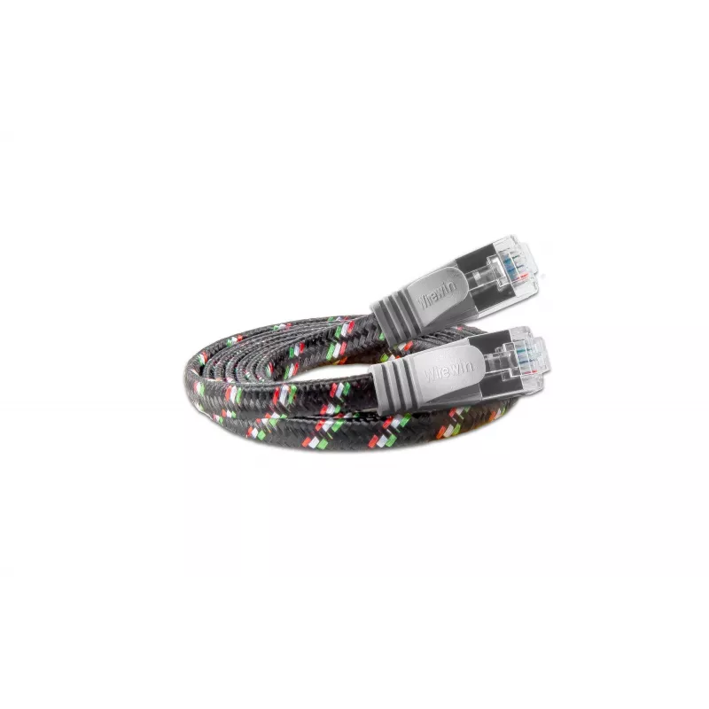 Wirewin PKW-TOUGH-STP-K6 2.0 SLIM Tough STP Cat6 U/FTP Patchkabel, 2 m, γκρι