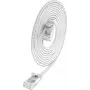 Wirewin SLIM KAT6A 10 Gigabit Lightpatchkabel στρογγυλό, U/UTP, Ø 3,6 mm, λευκό (SLIM-L-UU-K6A 0.1 WT)