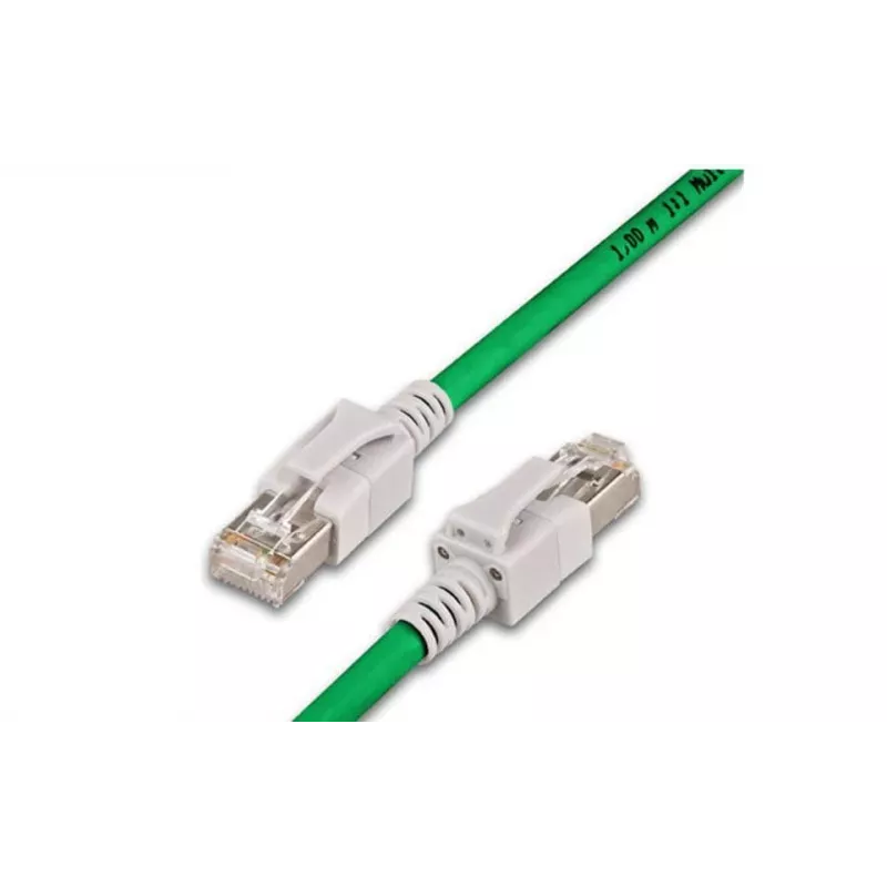 Wirewin PKL-PIMF-KAT6A 1.0 GN Καλώδιο Patch Cat6a S/FTP, 1m, Πράσινο