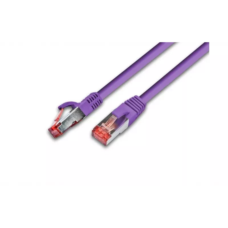 Wirewin PKW-PIMF-KAT6A 7.5 VI Cat6a S/FTP Καλώδιο Patch δικτύου, 7,5 m, Μωβ