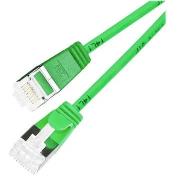 Wirewin Cat 6a U/FTP Slim Καλώδιο Patch Ethernet, 0,25 m, Πράσινο PKW-LIGHT-STP-K6A 0.25 GN