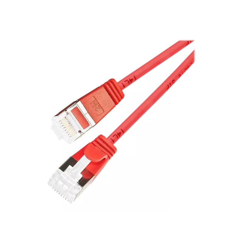 Wirewin Cat 6a U/FTP Slim Καλώδιο Patch Ethernet, 7m, Κόκκινο PKW-LIGHT-STP-K6A 7.0 RT