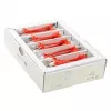 Wirewin SLIM-LS-K6A 0.1 RD 50 Cat6a U/FTP Slim Καλώδιο Ethernet Patch, 0,1m, Κόκκινο, Συσκευασία 50 τεμ.