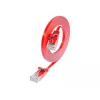 Wirewin Cat.6 Slim Καλώδιο Ethernet Patch U/UTP 1m Κόκκινο PKW-SLIM-KAT6 1.0 RT