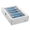 Wirewin SLIM-LS-K6A 0.1 BL 50 - Cat6A Slim Καλώδιο Ethernet Patch, 0,1m, U/FTP, Μπλε, Συσκευασία 50 τεμ.