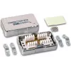 Wirewin CB KAT6 STP Θωρακισμένη Πρίζα Δικτύου, 2x RJ45, Επιτοίχια τοποθέτηση, Γκρι
