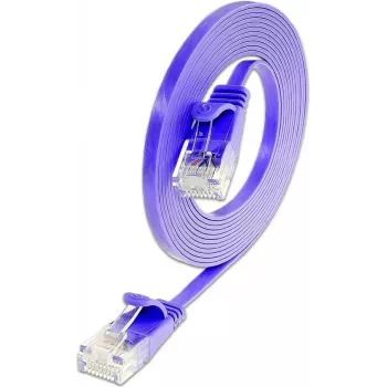 Wirewin Cat.6 U/UTP Slim Καλώδιο Ethernet Patch, RJ45, 1,0 m, Μωβ PKW-SLIM-KAT6 1.0 VT
