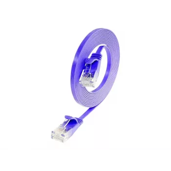 Wirewin Cat.6 U/UTP Slim Καλώδιο Ethernet Patch, RJ45, 1,0 m, Μωβ PKW-SLIM-KAT6 1.0 VT