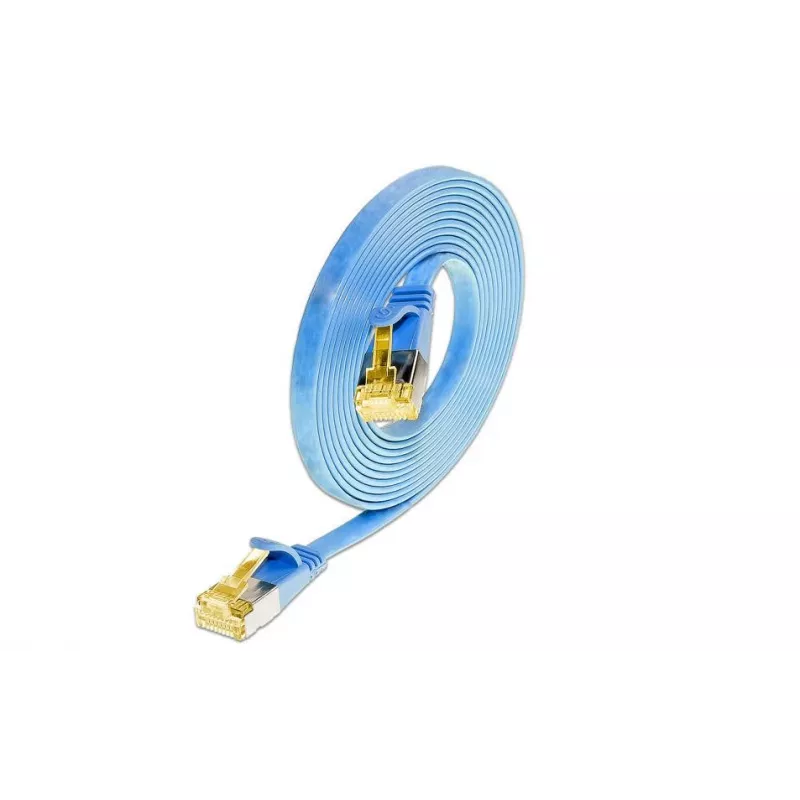 Wirewin Cat6a U/FTP Slim Καλώδιο Ethernet Patch, RJ-45, Μπλε, 5 m PKW-STP-SLIM-K6A 5.0 BL