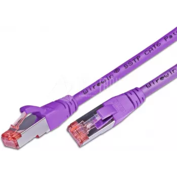 Wirewin CAT6 Patchkabel S/FTP LSOH 7,0m μωβ RJ45 PKW-PIMF-KAT6 7.0 VT