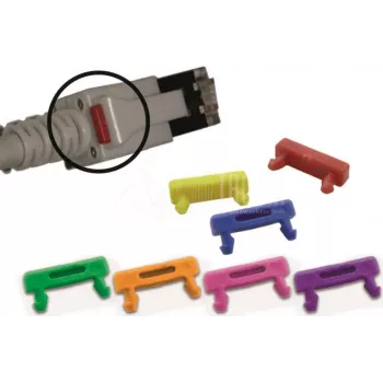Wirewin PKL-LED CLIP GE Κλιπ καλωδίου LED για καλώδια RJ45 Patch, κίτρινο