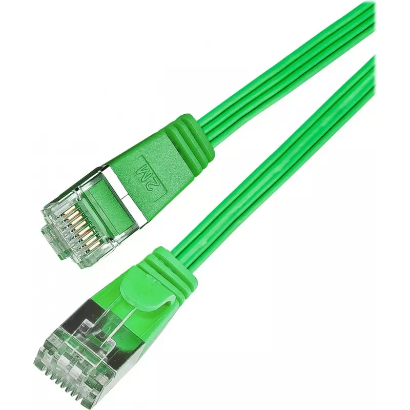 Wirewin Cat6 U/FTP Slim Ethernet Patchkabel 0,75m πράσινο PKW-STP-SLIM-KAT6 0.75 GN