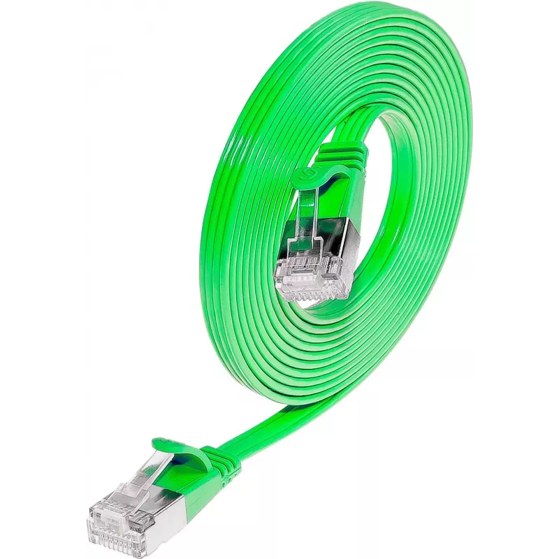 Wirewin Cat6 U/FTP Slim Ethernet Patchkabel 0,75m πράσινο PKW-STP-SLIM-KAT6 0.75 GN