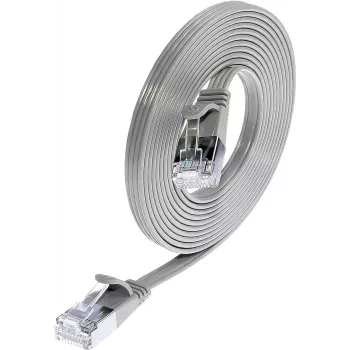 Wirewin SLIM S6 1,5 m γκρι Cat.6 Slim STP (PIMF) Ethernet-Patchkabel PKW-STP-SLIM-KAT6 1.5