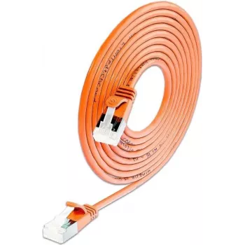 Wirewin SLIM KAT6A 10 Gigabit Light Patchkabel, U/FTP, Ø 3,8mm, πορτοκαλί, 0,1m (PKW-LIGHT-STP-K6A 0.1 OR)