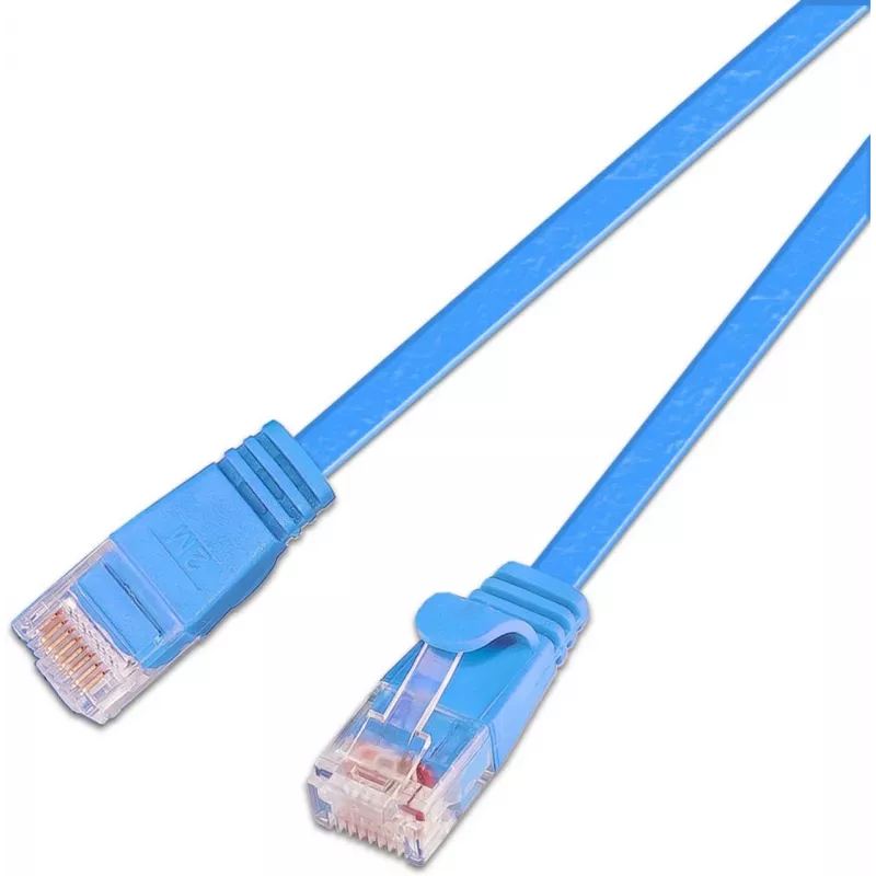 Wirewin Cat.6 U/UTP Slim Ethernet Patchkabel, 0,15 m, μπλε PKW-SLIM-KAT6 0.15 BL