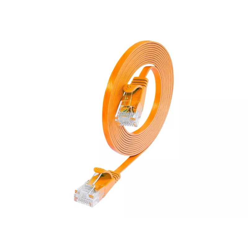 Wirewin Cat.6 Slim U/UTP Patchkabel, 0,25 m, πορτοκαλί PKW-SLIM-KAT6 0.25 OR
