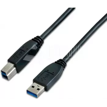 Wirewin USB 3.0 A-B καλώδιο 0,5m μαύρο USB 3.0 A-B MM 0,5 SW