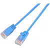 Wirewin SLIM Cat6a 10 Gigabit U/UTP Patchkabel, 0,15 m, μπλε SLIM-L-UU-K6A 0.15 BL