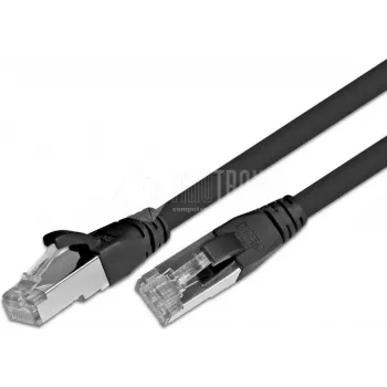 Wirewin Cat.5e F/UTP 1,5m καλώδιο δικτύου, RJ45, μαύρο PKW-STP-K5E 1.5 SW