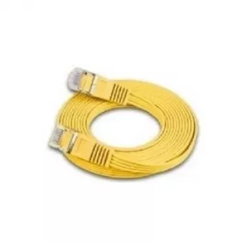 Wirewin Triotronik Cat6 U/UTP Patchkabel, 3m, βύσμα RJ45 σε βύσμα, κίτρινο PKW-SLIM-KAT6 3.0 GE