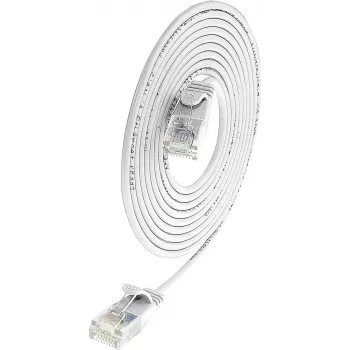 Wirewin Triotronik PKW-LIGHT-K6 2.0 WS Cat6 UTP Patchkabel, 2m, λευκό