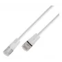 Wirewin SLIM KAT6A 10 Gigabit Light Patchkabel, U/UTP, Ø 3,6 mm, λευκό, 0,25 m SLIM-L-UU-K6A 0.25 WT