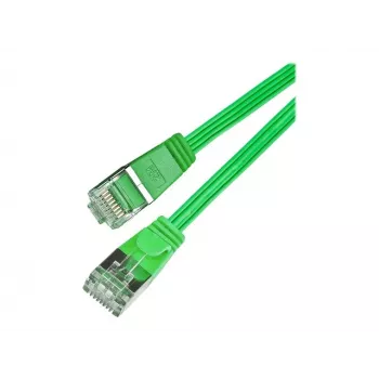 Wirewin SLIM S6 15 GN - Cat.6 SLIM Patchkabel, STP(PIMF), 15 m, πράσινο PKW-STP-SLIM-KAT6 15.0 GN