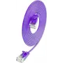 Wirewin SLIM KAT6A 10 Gigabit Light Patchkabel, U/UTP, Ø 3,6 mm, βιολετί, 1,5 m SLIM-L-UU-K6A 1.5 VT