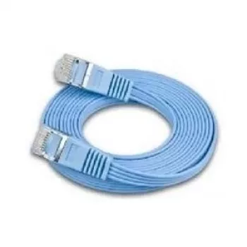 Wirewin Triotronik Cat 6 U/FTP Slim Patchkabel, 20 m, RJ-45 βύσμα αρσενικό σε αρσενικό, μπλε PKW-STP-SLIM-KAT6 20.0 BL