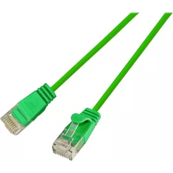 Wirewin Cat.6 Slim-Light Patch καλώδιο U/UTP 10m πράσινο (PKW-LIGHT-K6 10.0 GN)