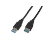 Wirewin USB 3.0 A-A MF 0.5 SW - 0,5m καλώδιο επέκτασης USB 3.2 Gen 1, μαύρο