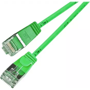 Wirewin Triotronik PKW-LIGHT-STP-K6 0,5 GN Cat6 θωρακισμένο Ethernet Patch καλώδιο, βύσμα RJ-45 σε βύσμα, 0,5 m, πράσινο
