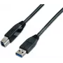 Wirewin USB 3.0 A-B καλώδιο 5m μαύρο USB 3.0 A-B MM 5.0 SW
